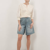 HENDRY 3/4 SLEEVES CARDIGAN ￼