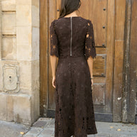 Chloé long lace skirt