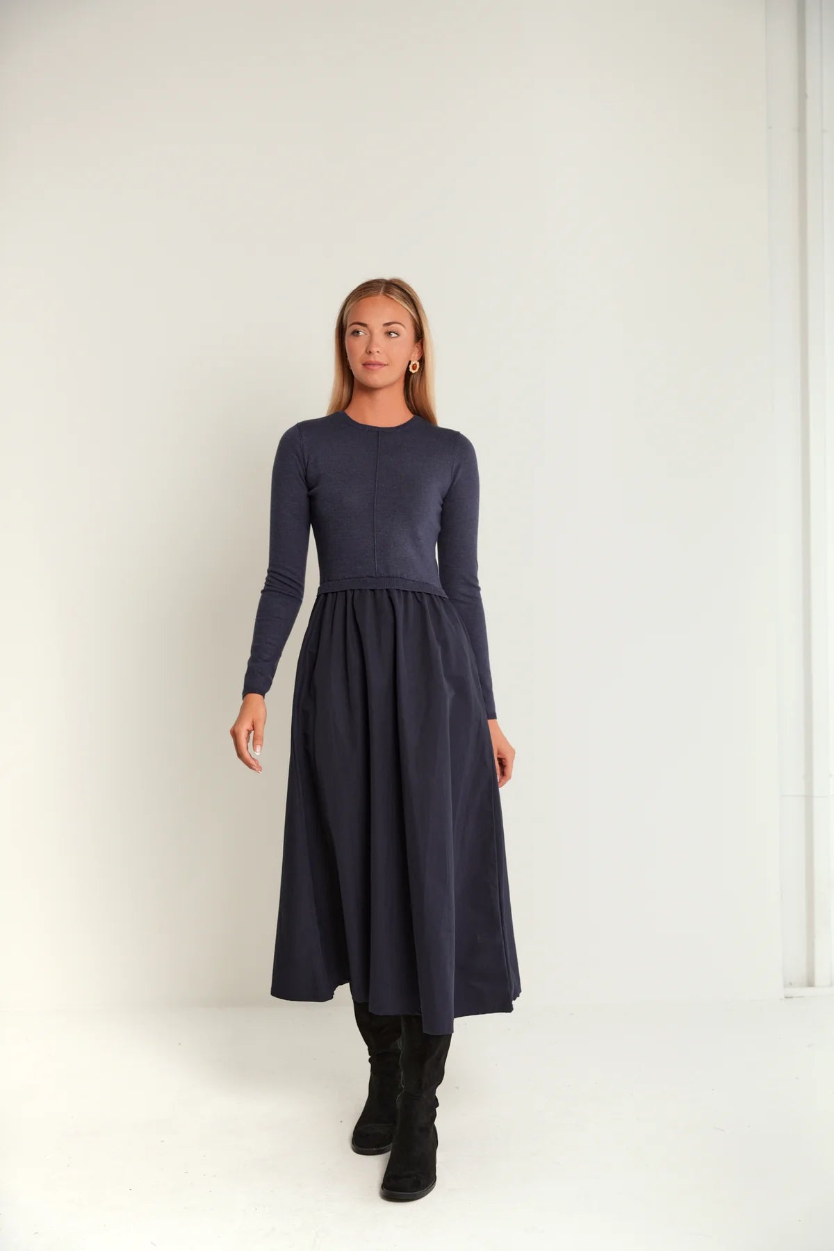 Centre Rib Dress