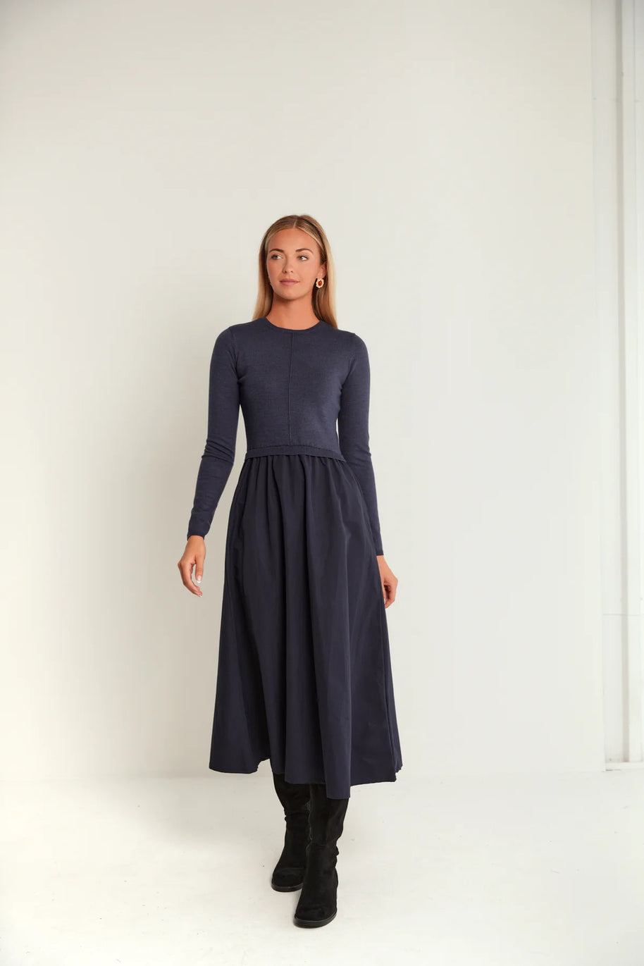 Centre Rib Dress