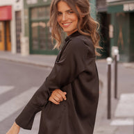 Léa satin shirt