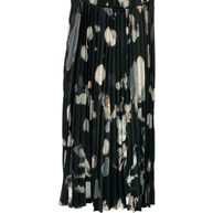 printed pleated maxi - yal