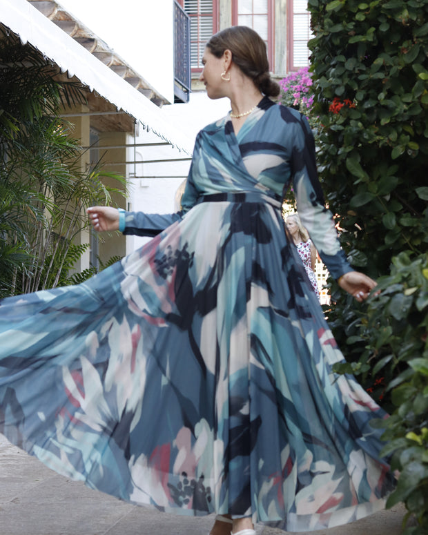 Botanical Mesh Dress - Fringe Boutique