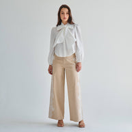 AT3430 Tie neck blouse