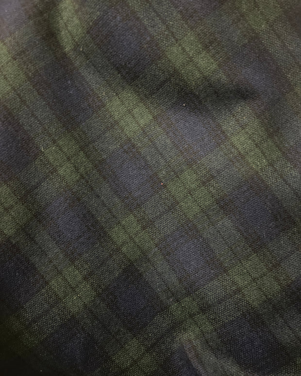 Plaid Lined Maxi Skirt