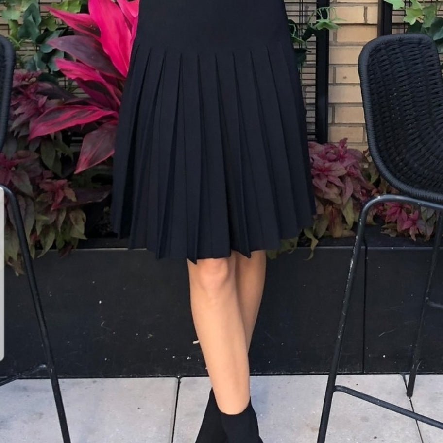 Infinity Skirt Black-Apparalel - Fringe Boutique