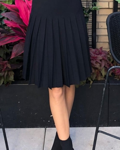 Infinity Skirt Black-Apparalel - Fringe Boutique