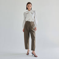 AT3430 Tie neck blouse