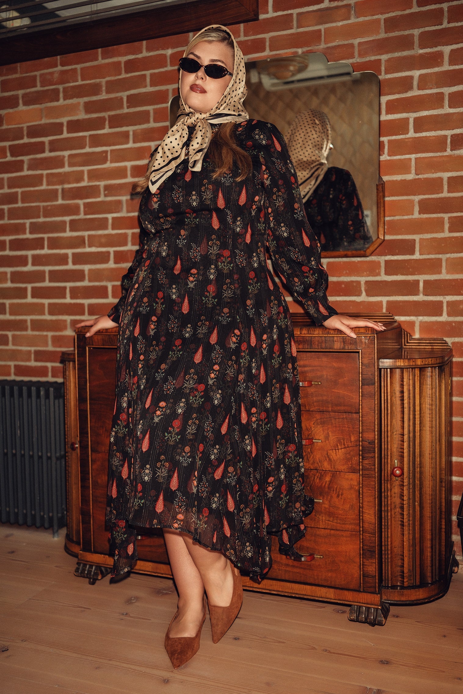 Exquisite print dress