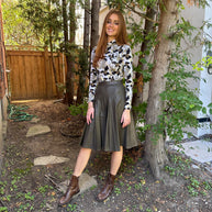 Printed Turtlenck - Fringe