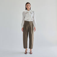 AT3430 Tie neck blouse