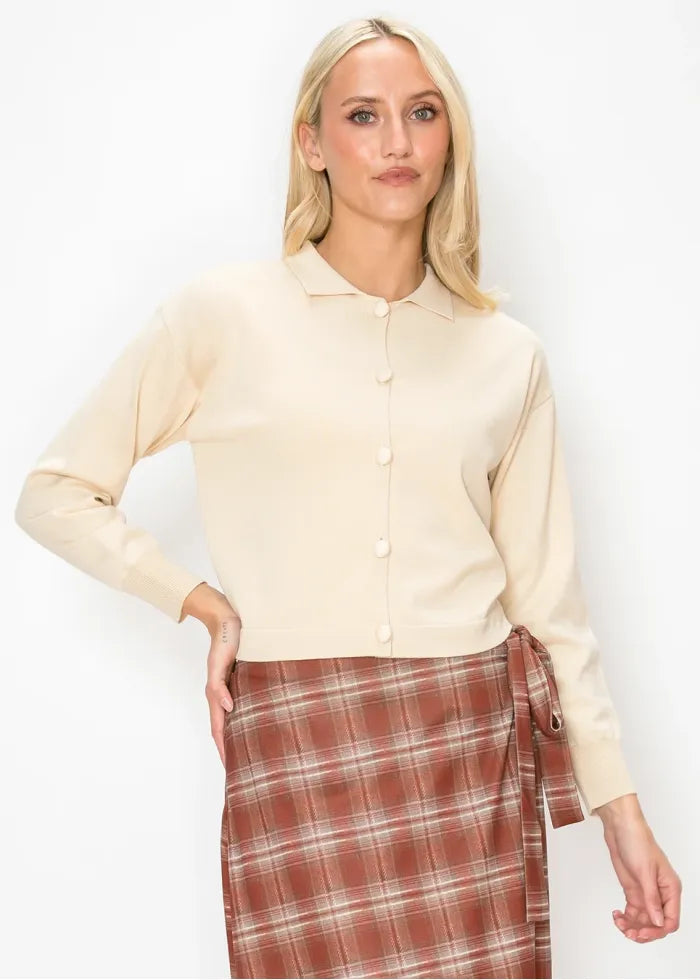 Soft knit cardi