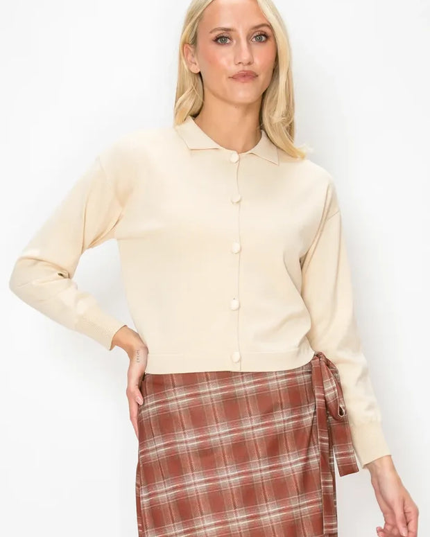 Soft knit cardi