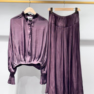 Reese set: blouse & flowing skirt
