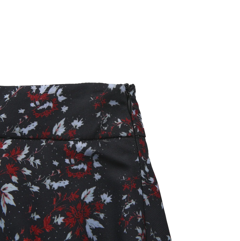 PRINTED CIRCLE SKIRT