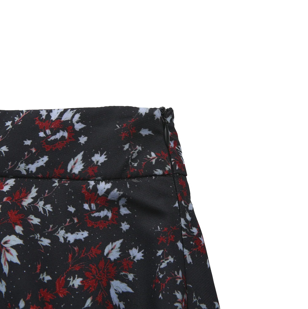 PRINTED CIRCLE SKIRT