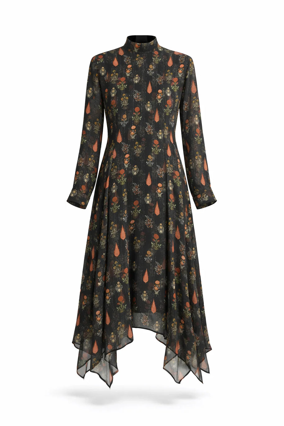 Exquisite print dress