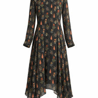 Exquisite print dress