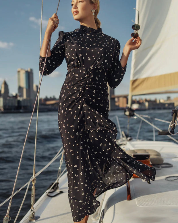 Ruched dress - Ellie Makir - Fringe Boutique