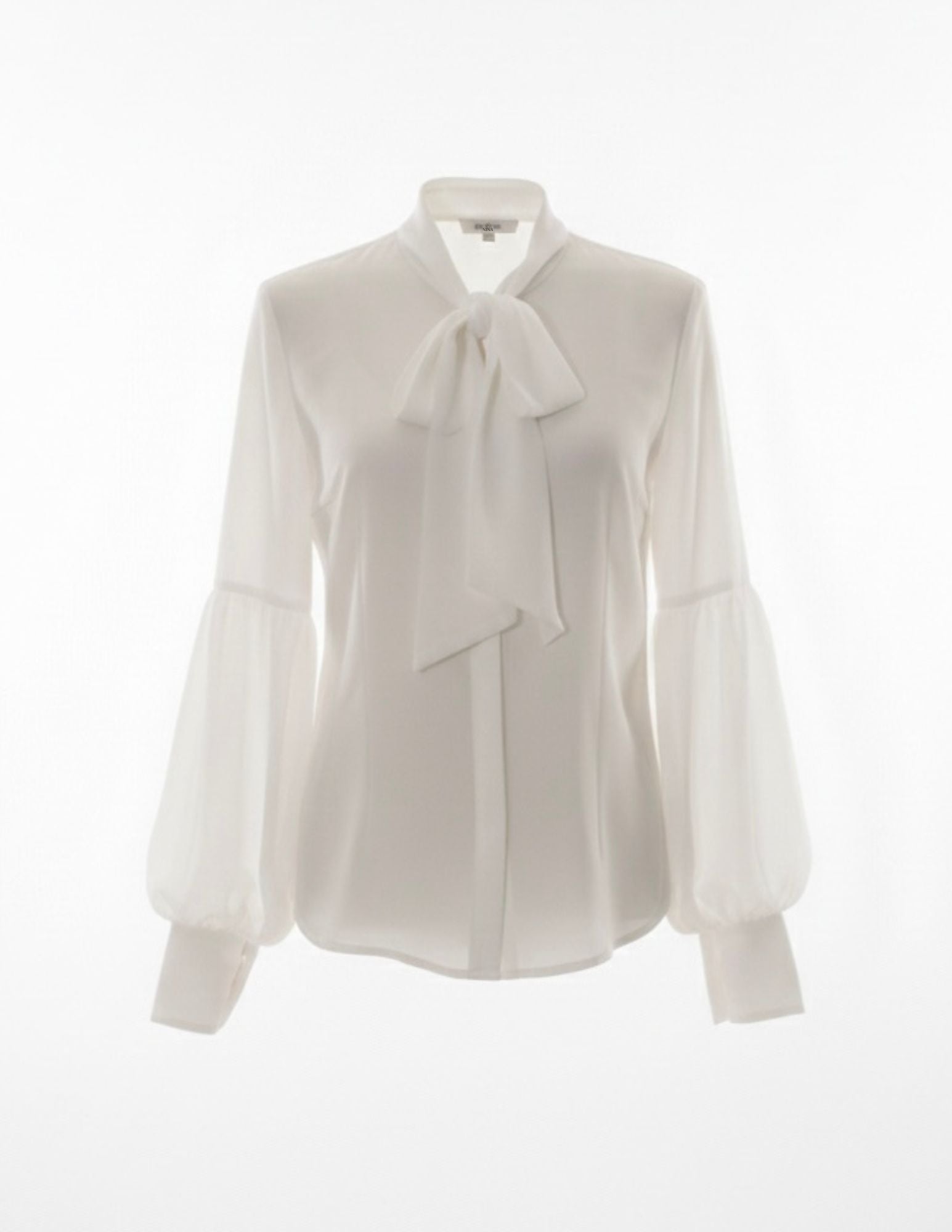 Chiffon Bow Blouse- Nina