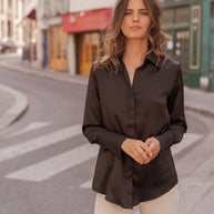 Léa satin shirt
