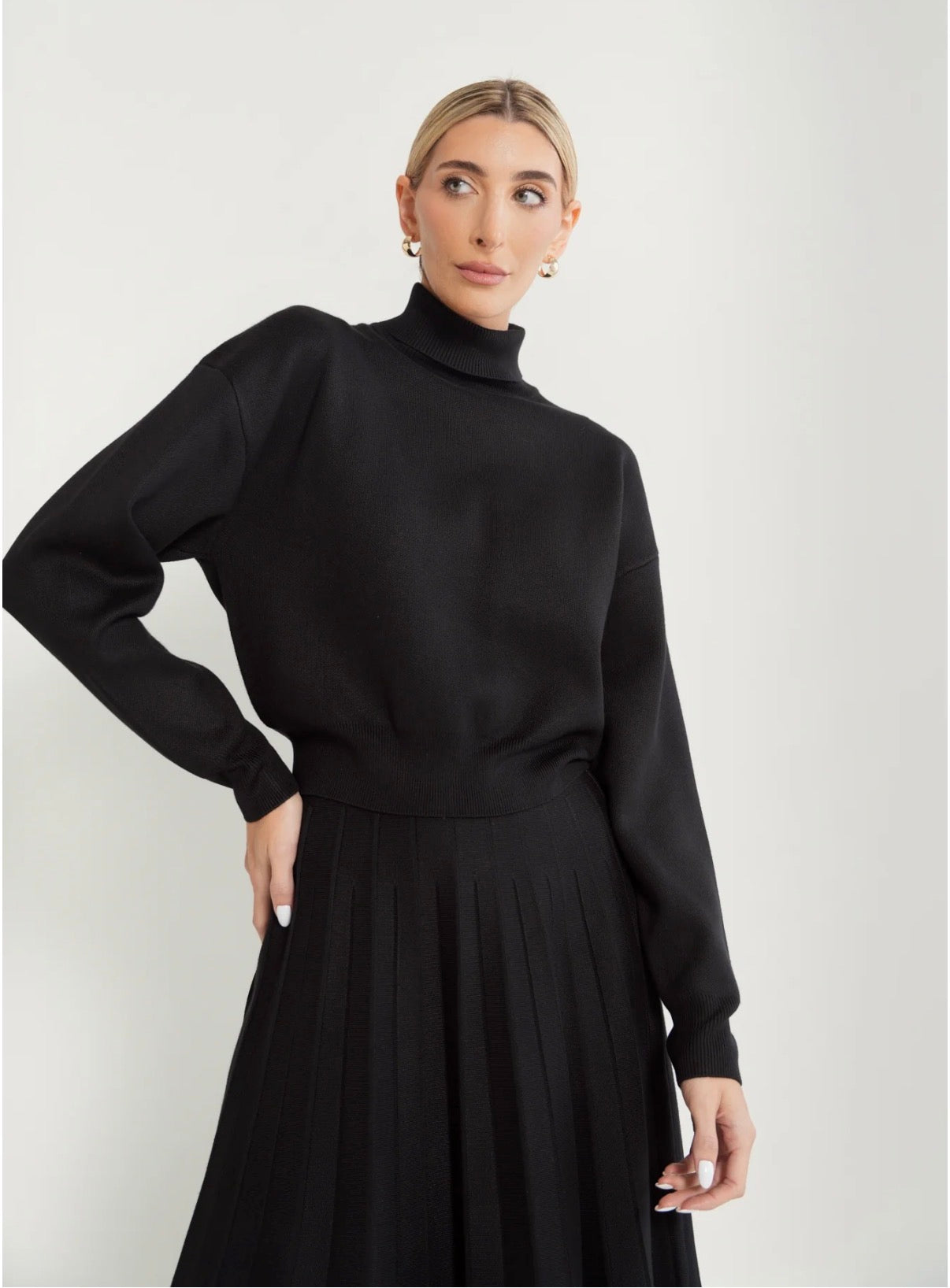 Turtleneck Top