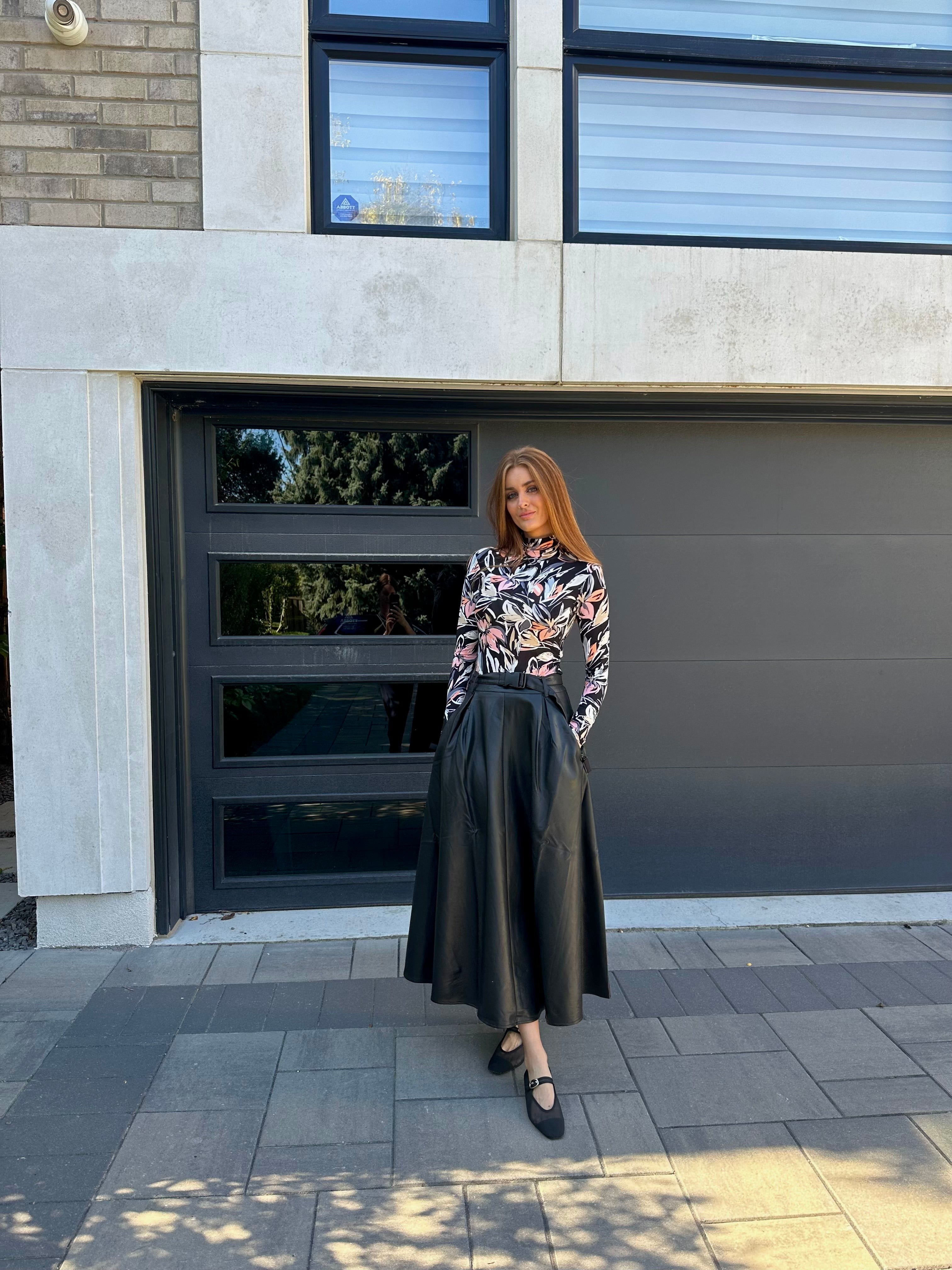 Printed Turtlenck - Fringe