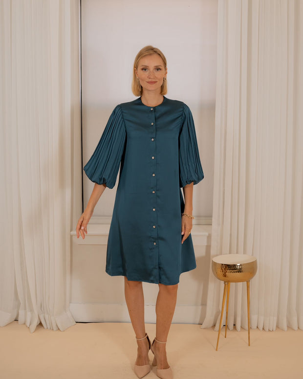 223 blue dress - sewlip - Fringe Boutique