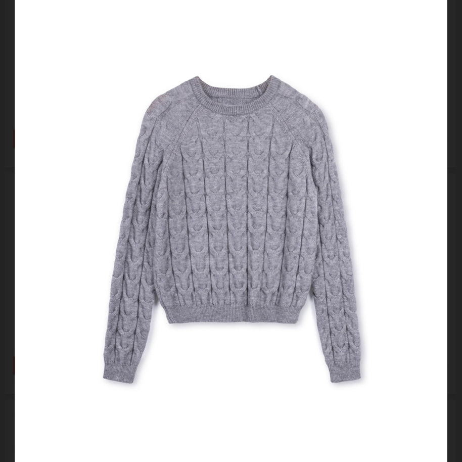 CAMI cable knit sweater-junee