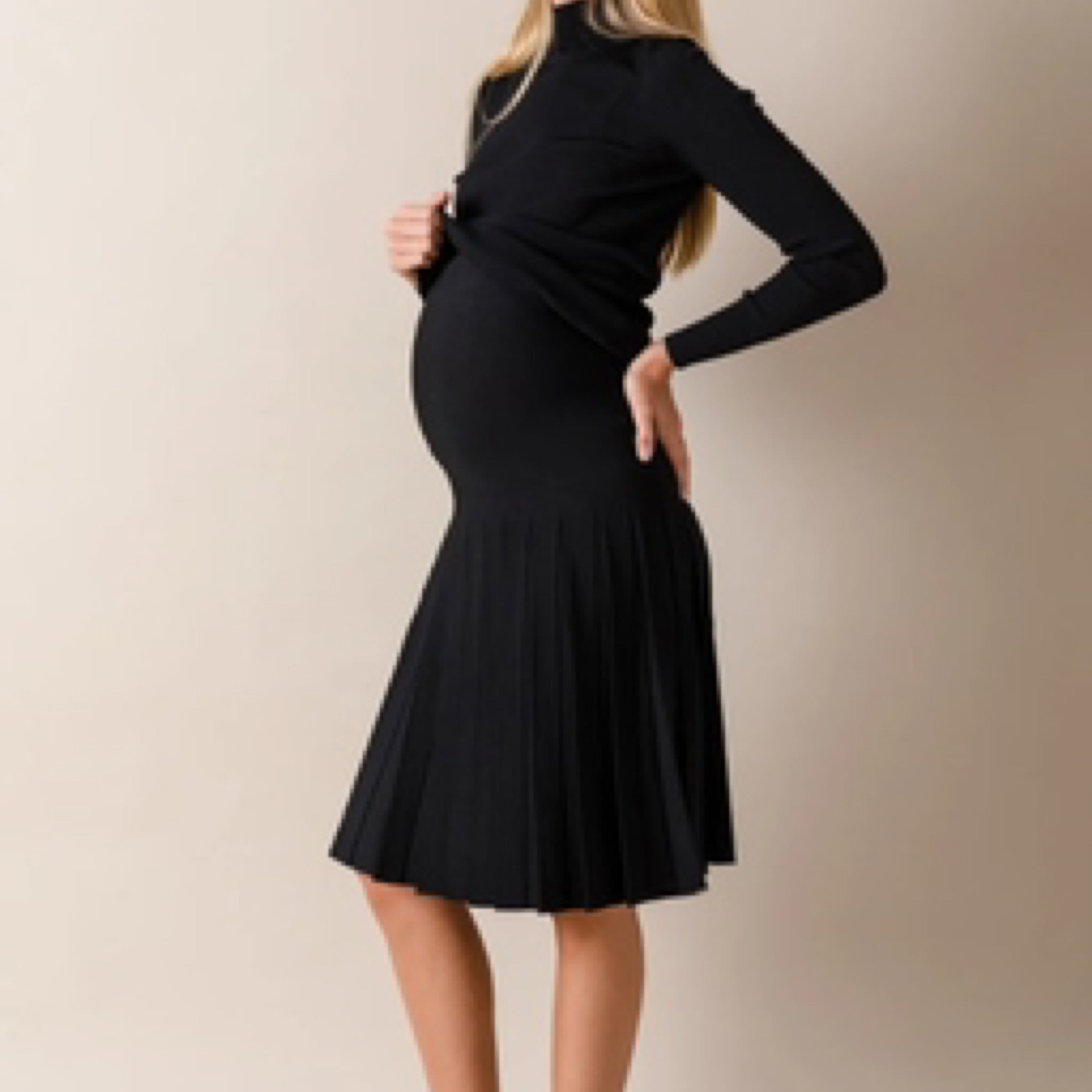 Infinity Maternity Skirt -Apparalel Black