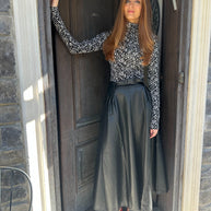 Printed Turtlenck - Fringe