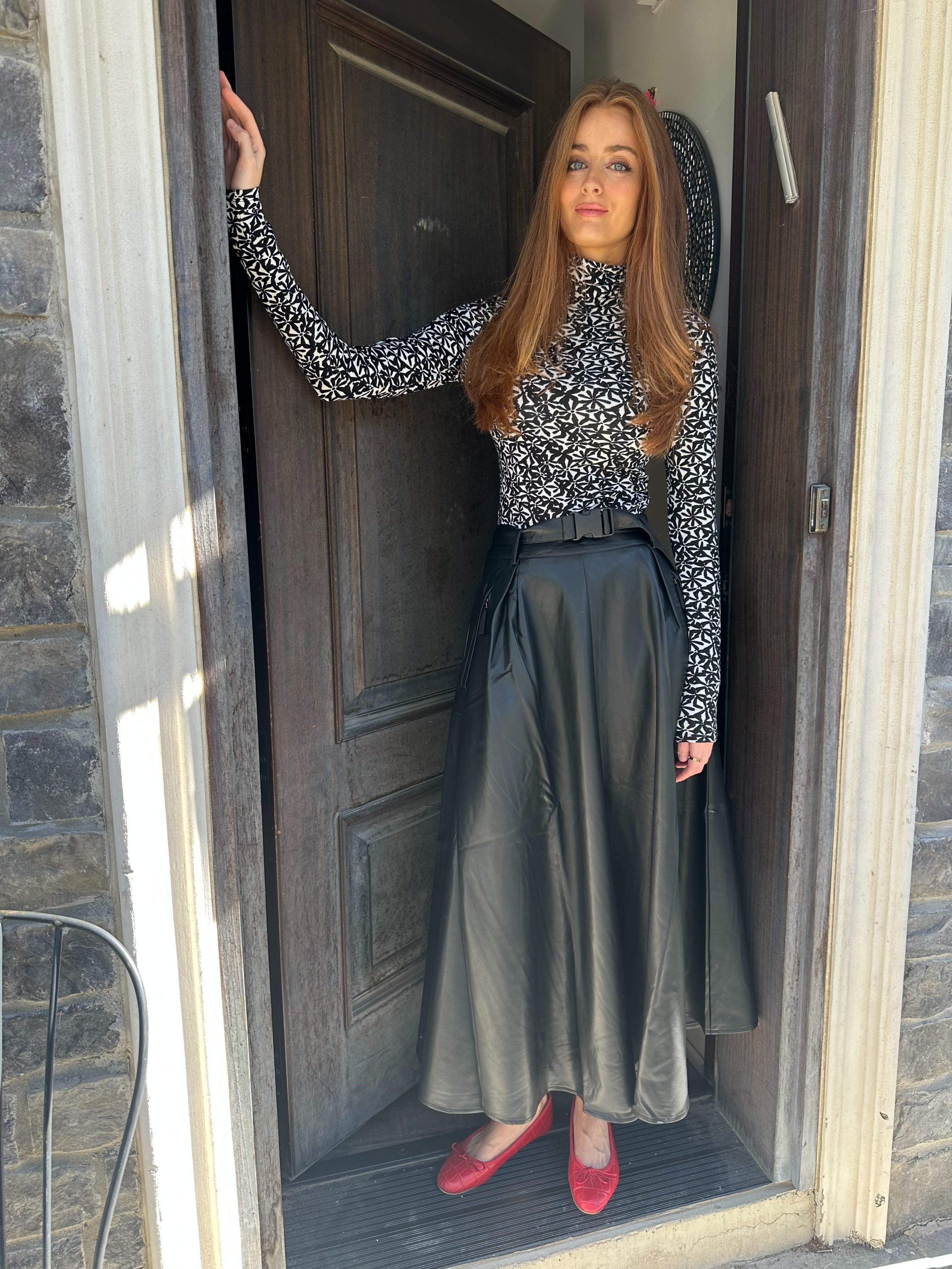 Printed Turtlenck - Fringe