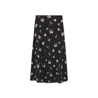 FLORAL ZIPPER ALINE SLIP SKIRT