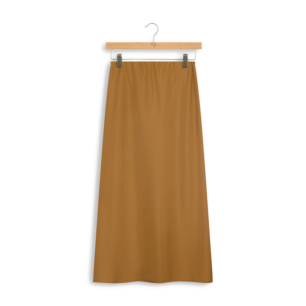 Satin Slip Skirt-Point