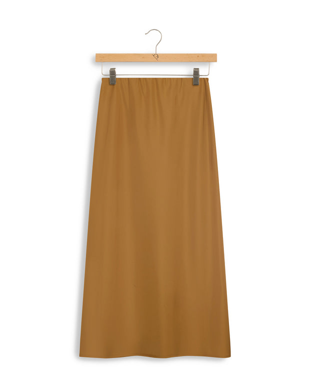 Satin Slip Skirt-Point