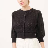 HENDRY 3/4 SLEEVES CARDIGAN ￼