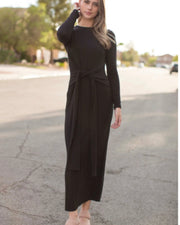 Elise maxi black - ALV - Fringe Boutique