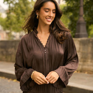 Reese set: blouse & flowing skirt