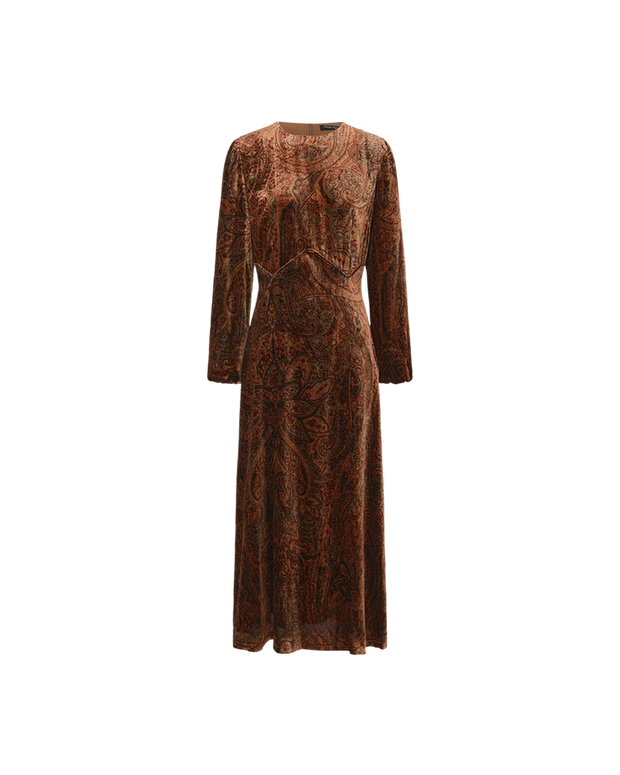 CURVED WAIST DRESS