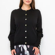 Puff Rib Cuff Sweater - Yal