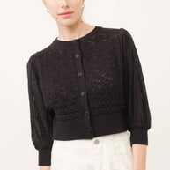 HENDRY 3/4 SLEEVES CARDIGAN ￼
