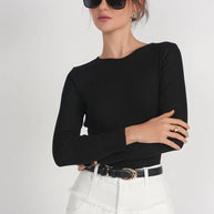 Ivee V-neck Long Sleeve Tee