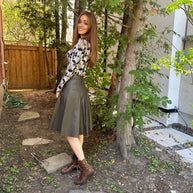 Printed Turtlenck - Fringe