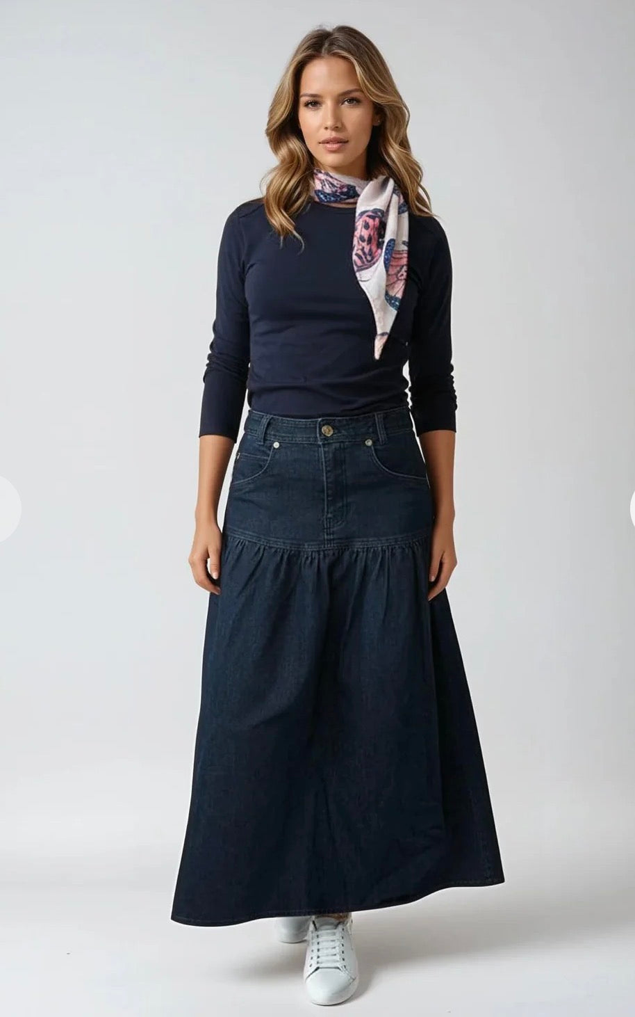 Aviva Denim skirt