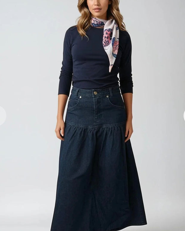 Aviva Denim skirt