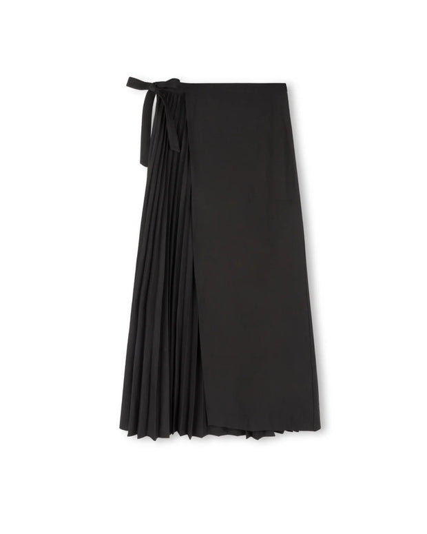 Beridale Wrap Pleated Skirt￼-Junees - Fringe Boutique