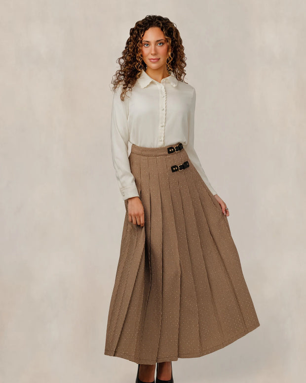 Button Down Blouse - Ivory