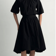 Bubble gathered two piece