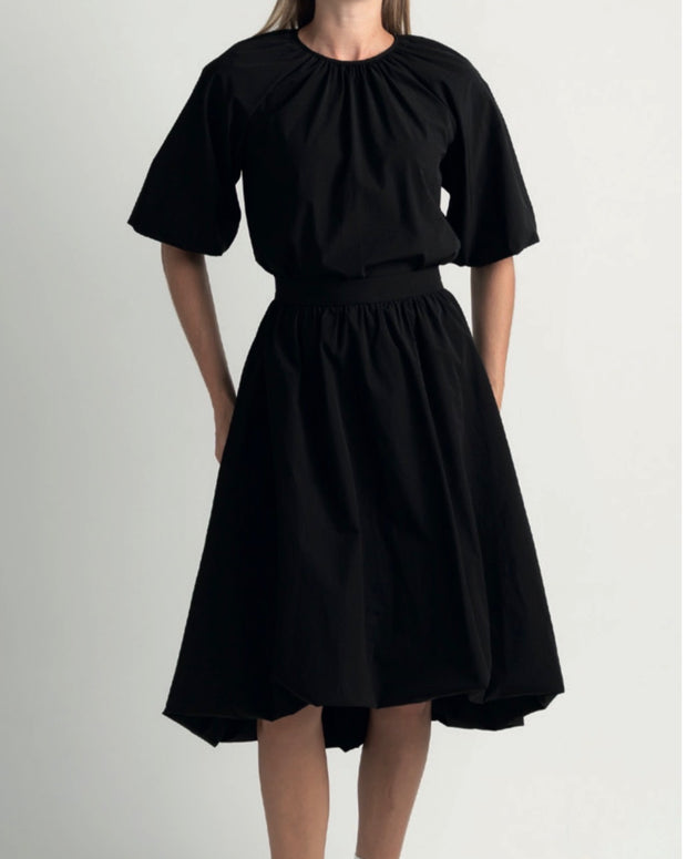 Bubble gathered two piece