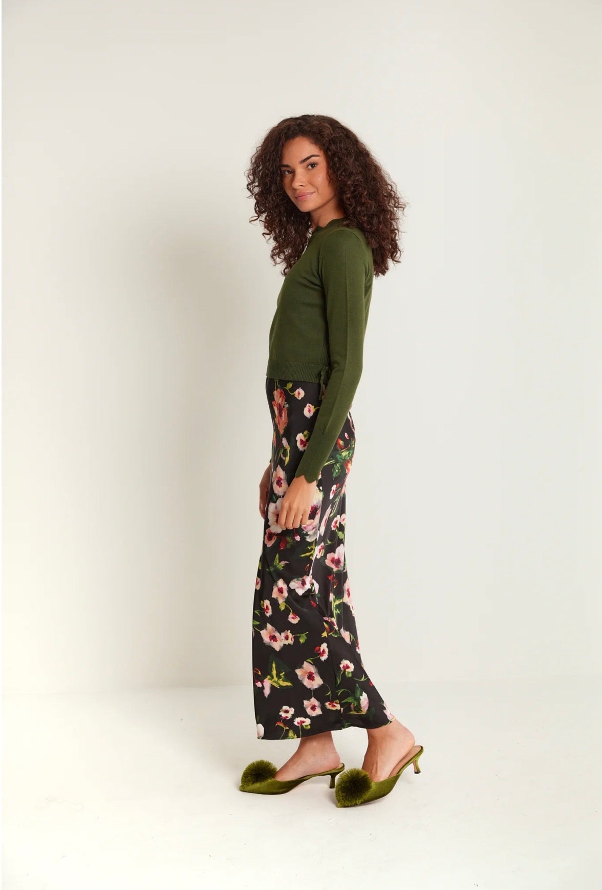 Printed Slip Dress